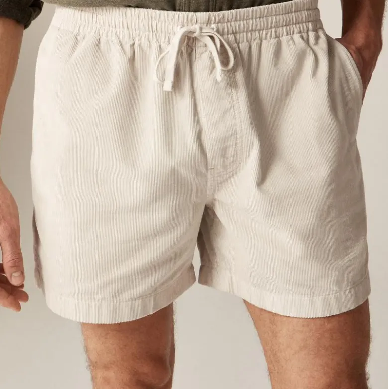 5" everyday drawstring short in corduroy
