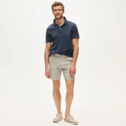 7" linen short