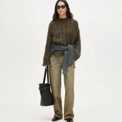 2025 Rollneck™ cable-knit sweater