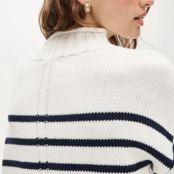 2025 Rollneck™ sweater in stripe