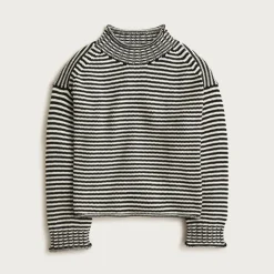 2025 Rollneck™ sweater in stripe