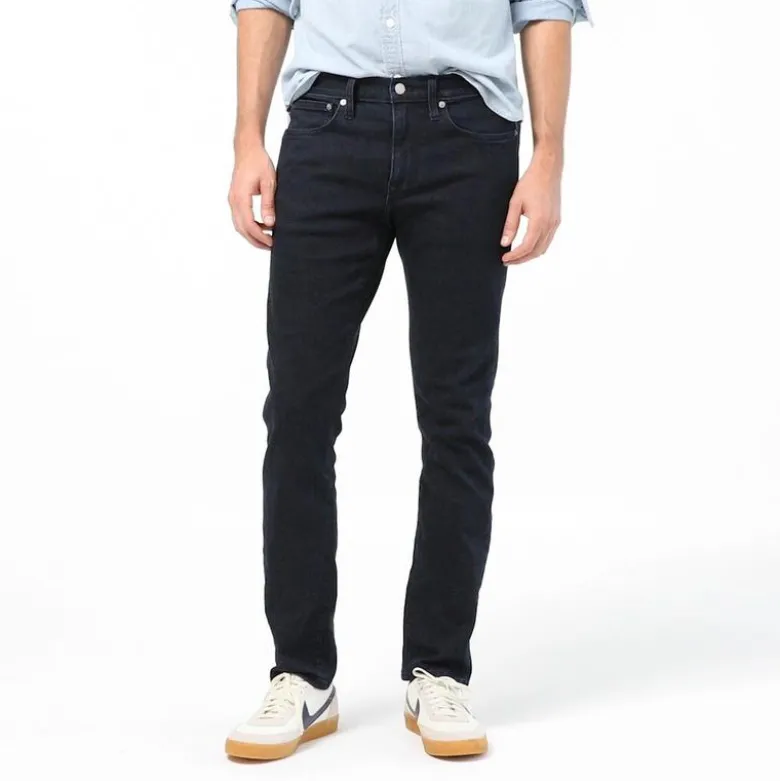 484 Slim-fit stretch jean in deep lake wash