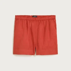 3" Stratus short in linen