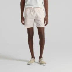 6" swim trunk in seersucker