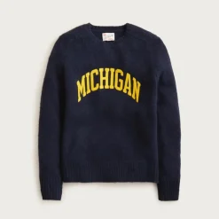 '47 X J.Crew brushed wool Michigan sweater