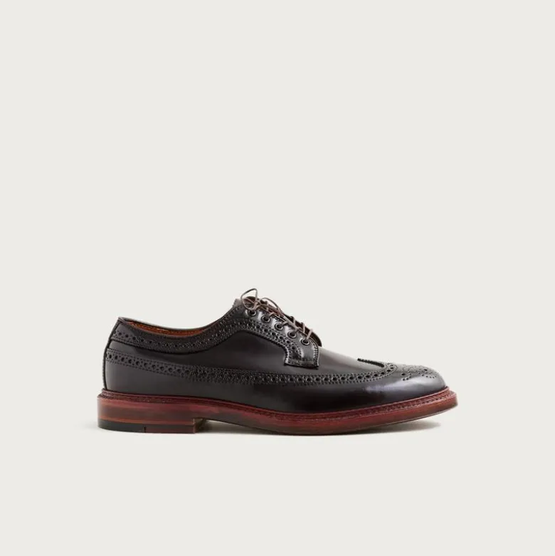 Alden® for J.Crew cordovan longwing bluchers