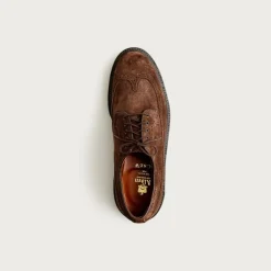 Alden® for J.Crew suede longwing bluchers with crepe soles