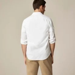 Atlantic Coastal Supplies X J.Crew cotton poplin fishing shirt