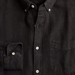 Baird McNutt garment-dyed Irish linen shirt