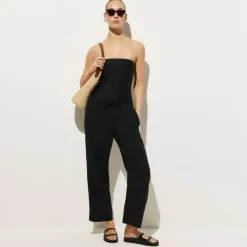 Beach pant in Hampton linen-blend