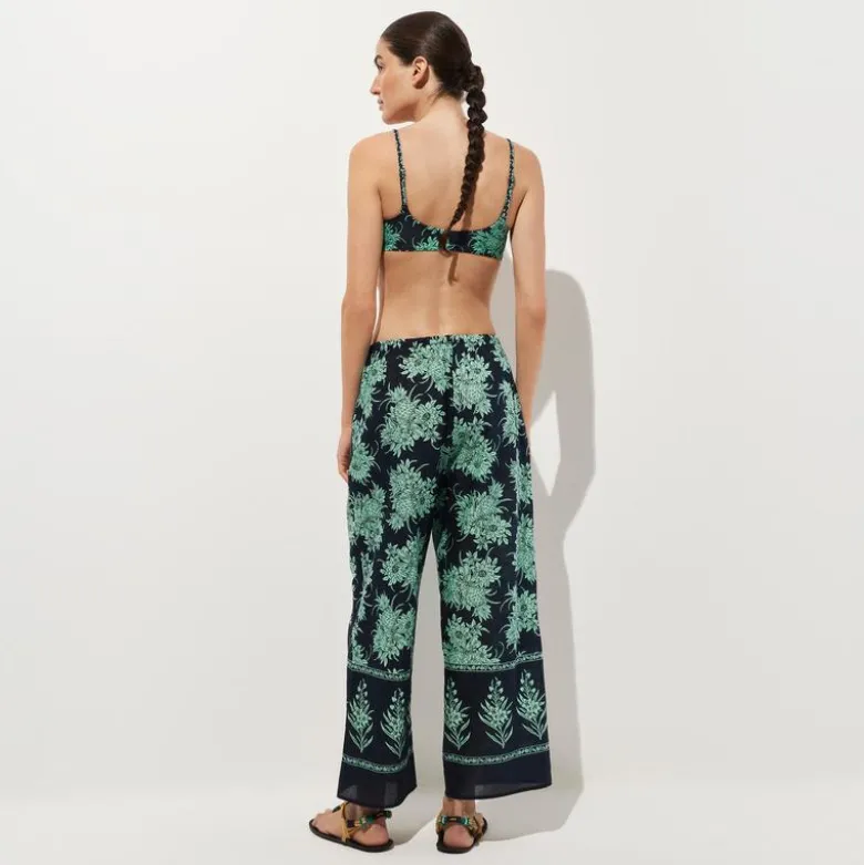 Beach pant in pineapple print