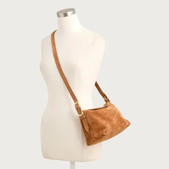 Berkeley small shoulder bag in suede