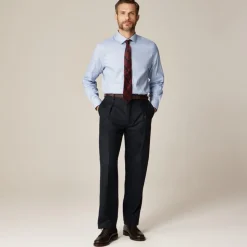 Bowery performance stretch dress shirt with spread collar