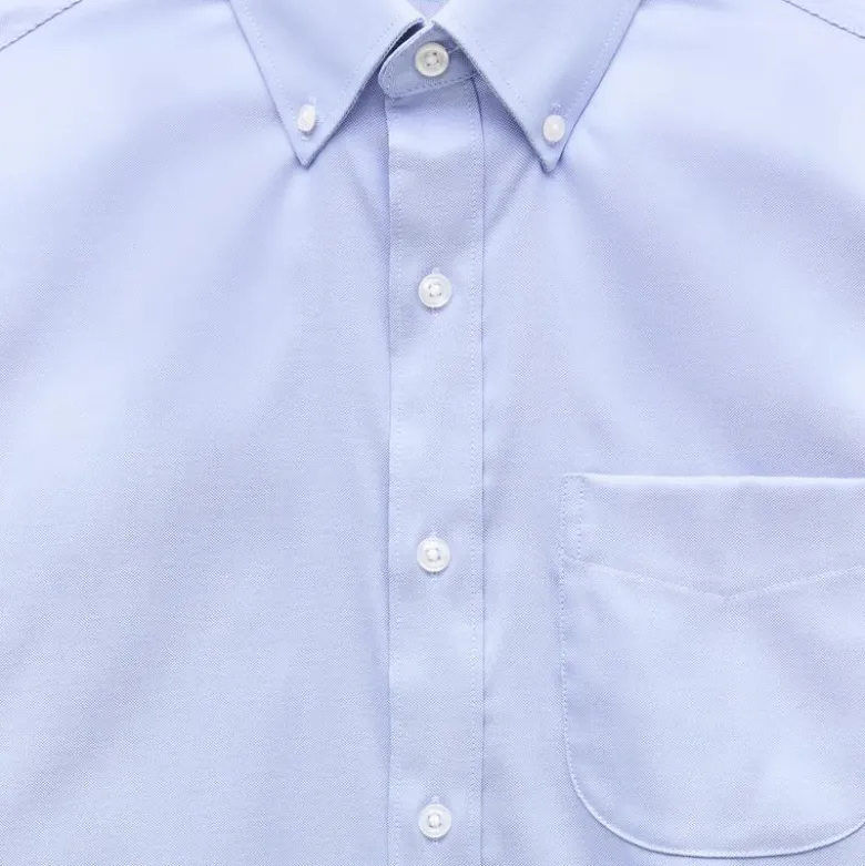 Bowery performance stretch oxford shirt with button-down collar