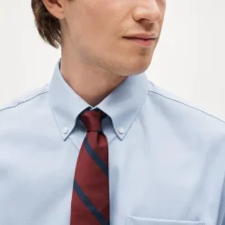 Bowery performance stretch oxford shirt with button-down collar