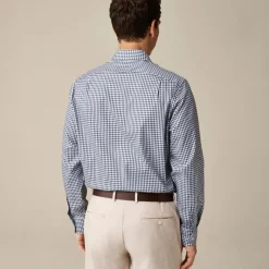 Bowery performance stretch dress shirt with spread collar