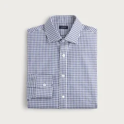 Bowery performance stretch dress shirt with spread collar