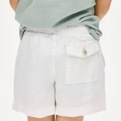 Boys' linen-blend dock short