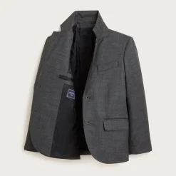 Boys' Ludlow suit jacket in stretch worsted wool blend