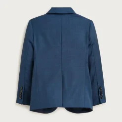Boys' Ludlow suit jacket in stretch worsted wool blend