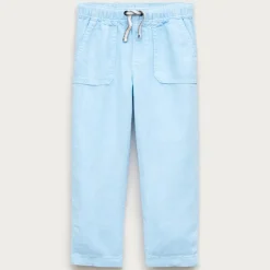Boys' pull-on pant in linen blend