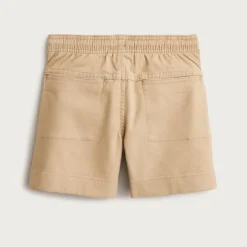 Boys' pull-on short in stretch chino