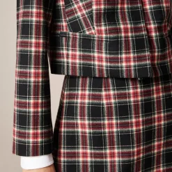 Bridgette lady jacket in Stewart tartan