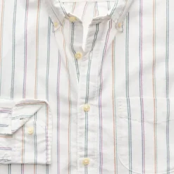 Broken-in organic cotton oxford shirt