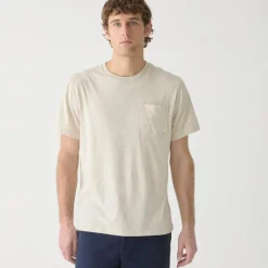 Broken-in pocket T-shirt