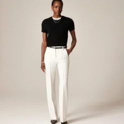 Brushed cashmere relaxed T-shirt