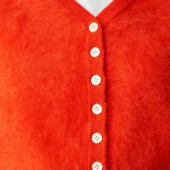 Brushed cashmere relaxed-fit reversible cardigan