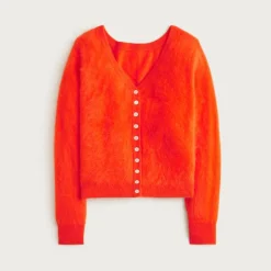 Brushed cashmere relaxed-fit reversible cardigan
