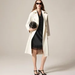 Brushed cashmere short-sleeve cardigan