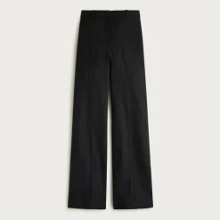 Carolina flare pant in stretch linen blend