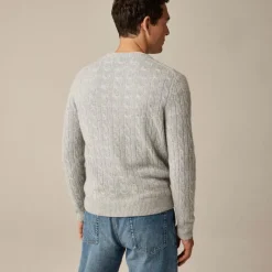 Cashmere cable-knit sweater