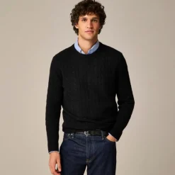 Cashmere cable-knit sweater
