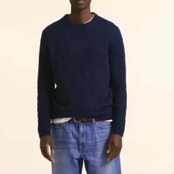 Cashmere cable-knit sweater