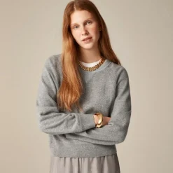 Cashmere crewneck sweatshirt