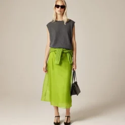 Cashmere relaxed sweater-vest