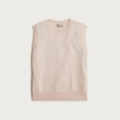 Cashmere relaxed sweater-vest