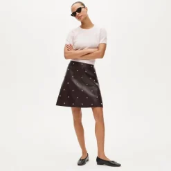 Cashmere shrunken T-shirt