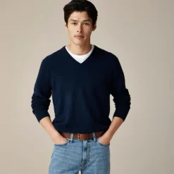 Cashmere V-neck sweater