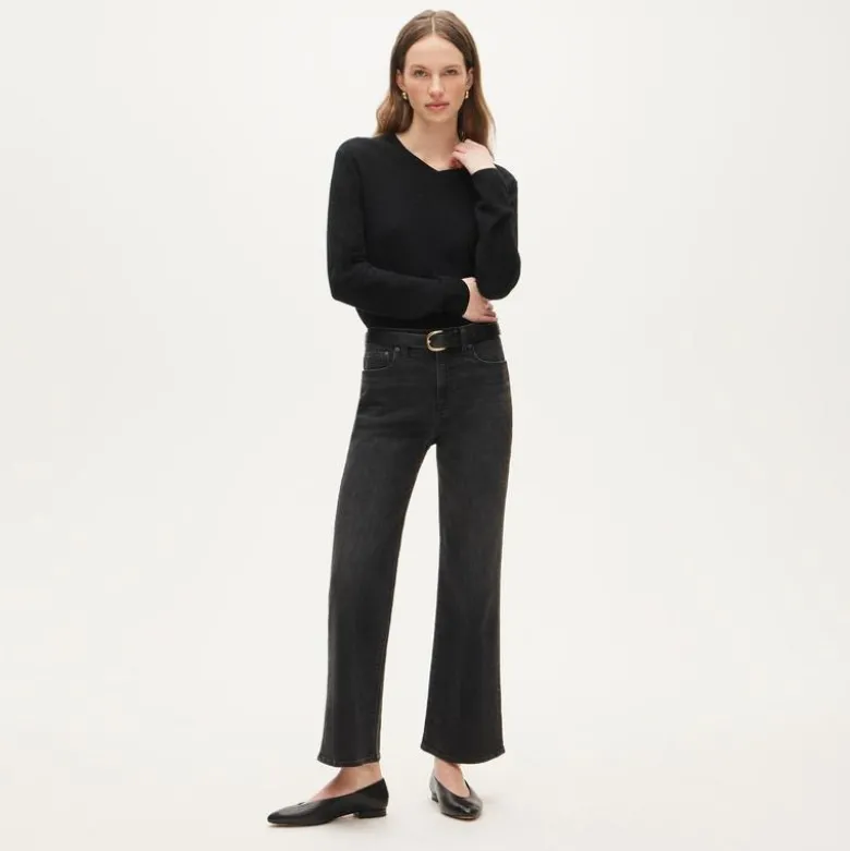 Charley kickout cropped jean