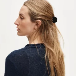 Classic hair clip in Italian tortoise