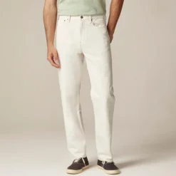 Classic summerweight jean in cotton-linen blend