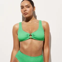 Claudia O-ring scrunchie bikini top