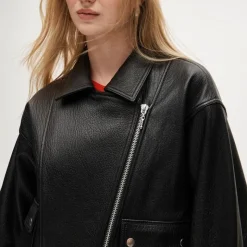 Collection leather motorcycle jacket