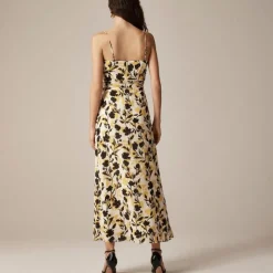 Collection ruched maxi dress in floral print
