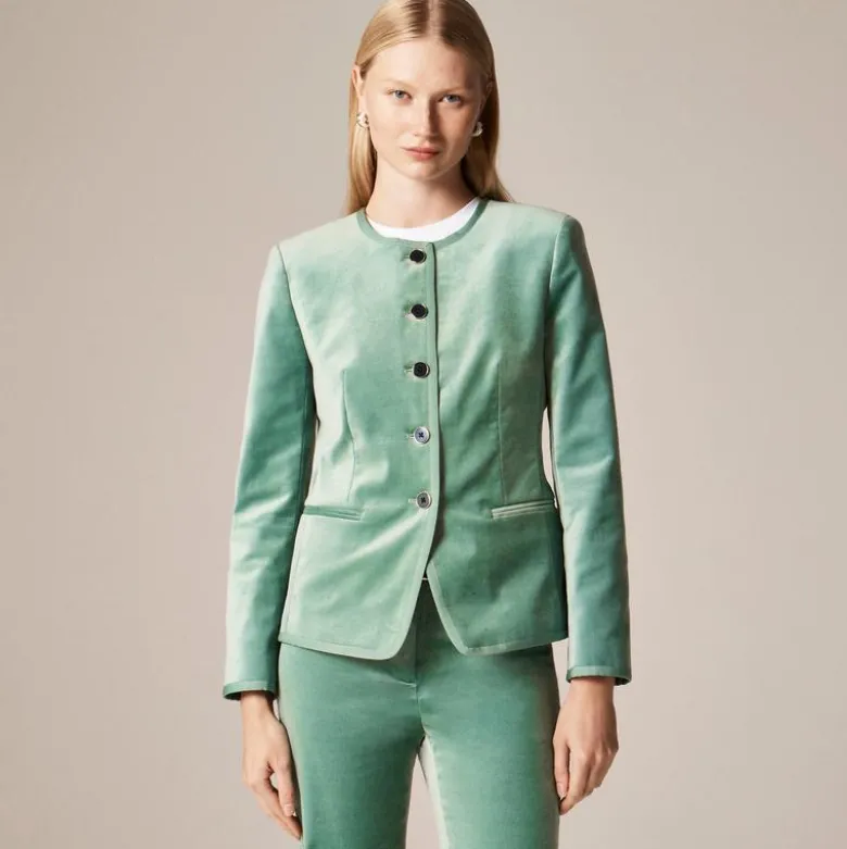 Cora lady jacket in velvet
