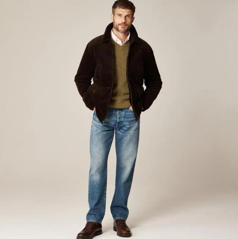 Corduroy lodge jacket with PrimaLoft®